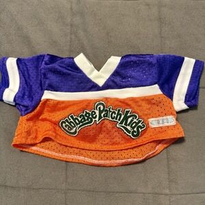 CPK Cabbage Patch Kids Doll Padded Jersey Orange Blue Sports Outfit